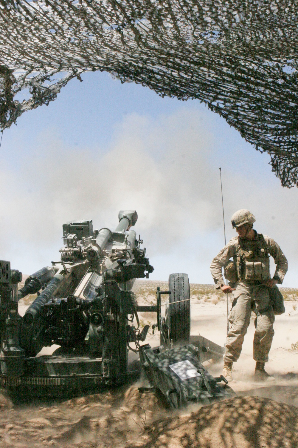 11th Marine Regiment Desert Firing Exercise