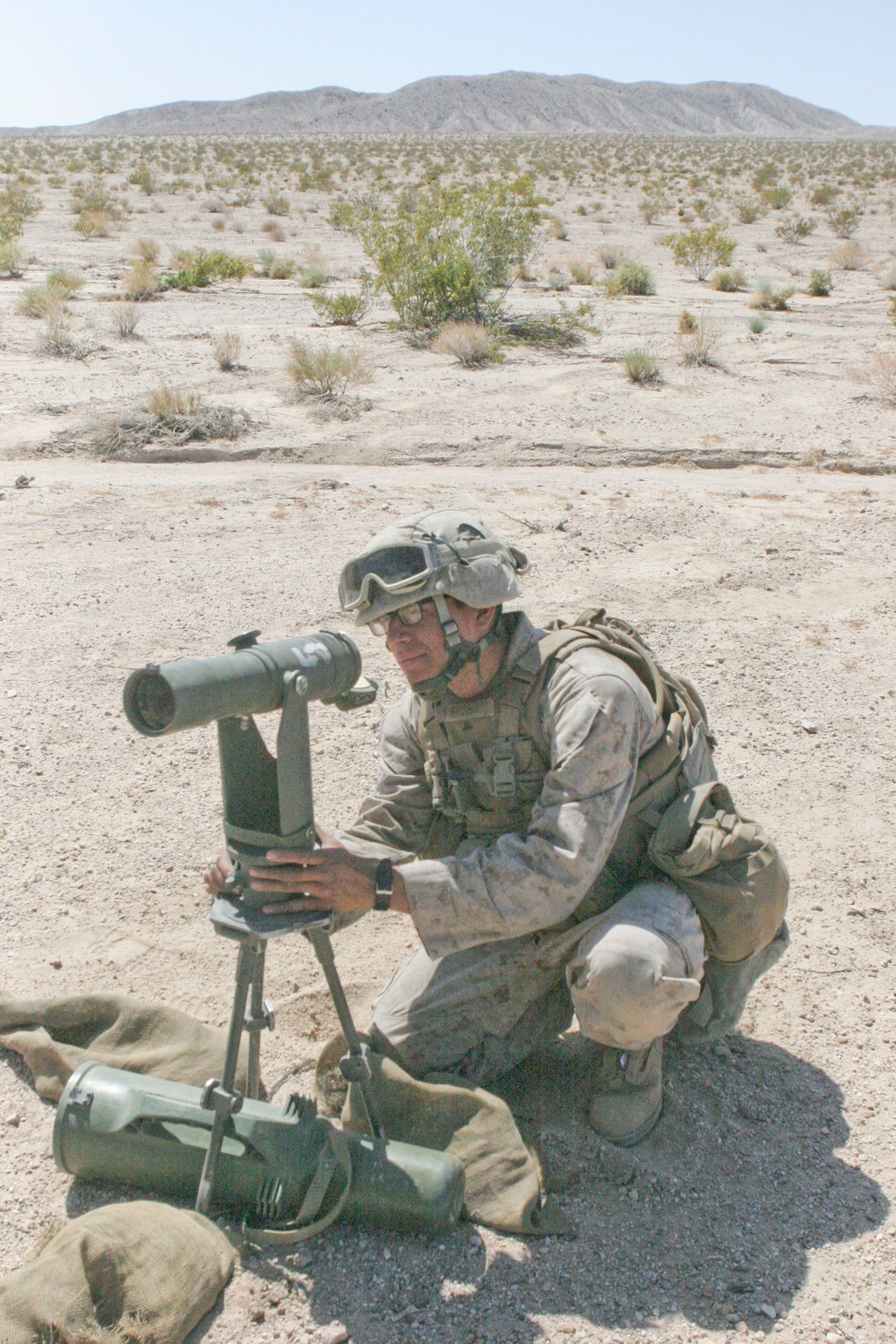 11th Marine Regiment Desert Firing Exercise