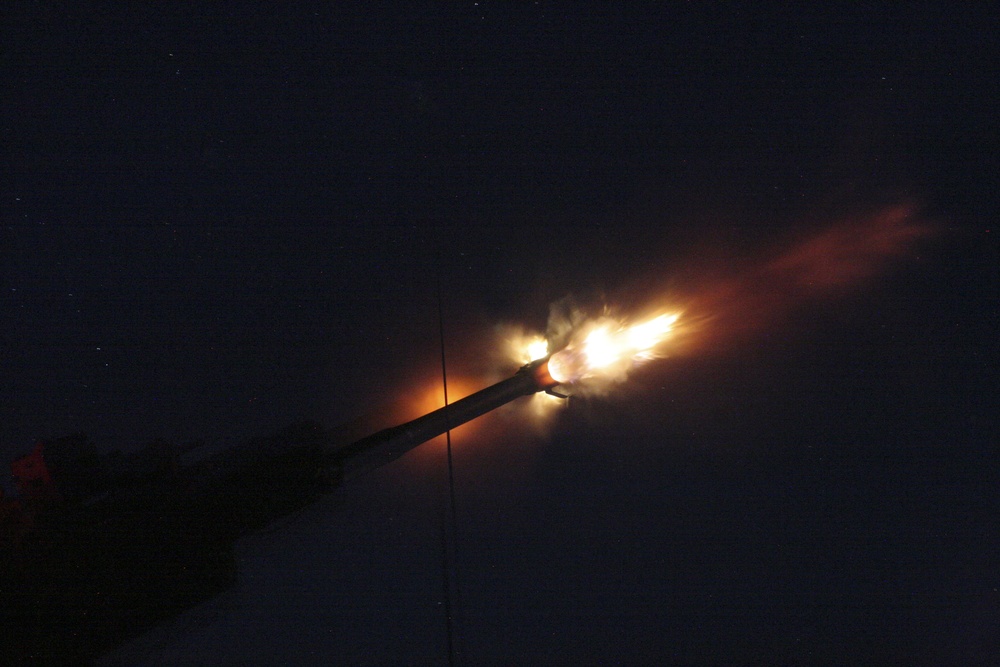 11th Marine Regiment Desert Firing Exercise