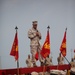 General briefs Okinawa Marines