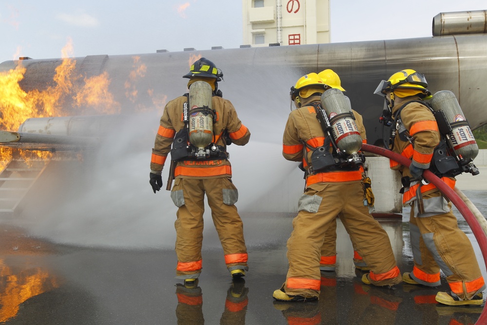 Firefighters receive unique training opportunity