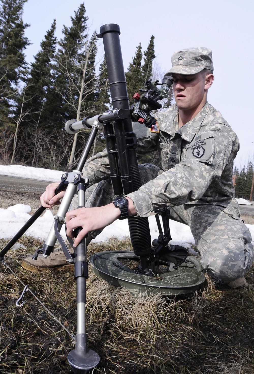 1-40th Cavalry Regiment (Airborne) buddy-team live fire