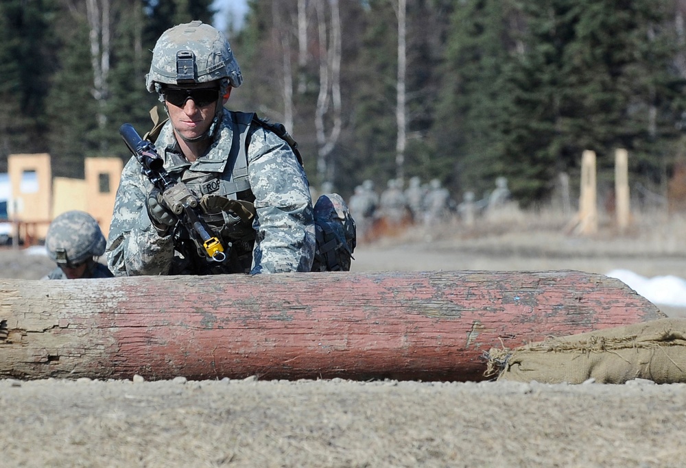 1-40th Cavalry Regiment (Airborne) buddy-team live fire