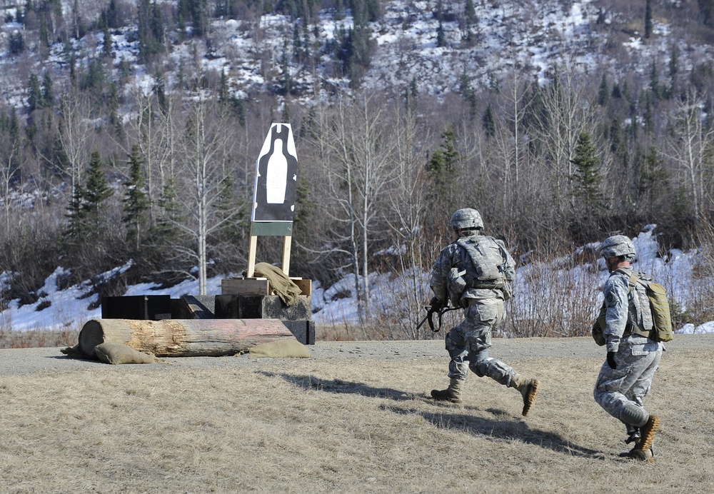 1-40th Cavalry Regiment (Airborne) buddy-team live fire