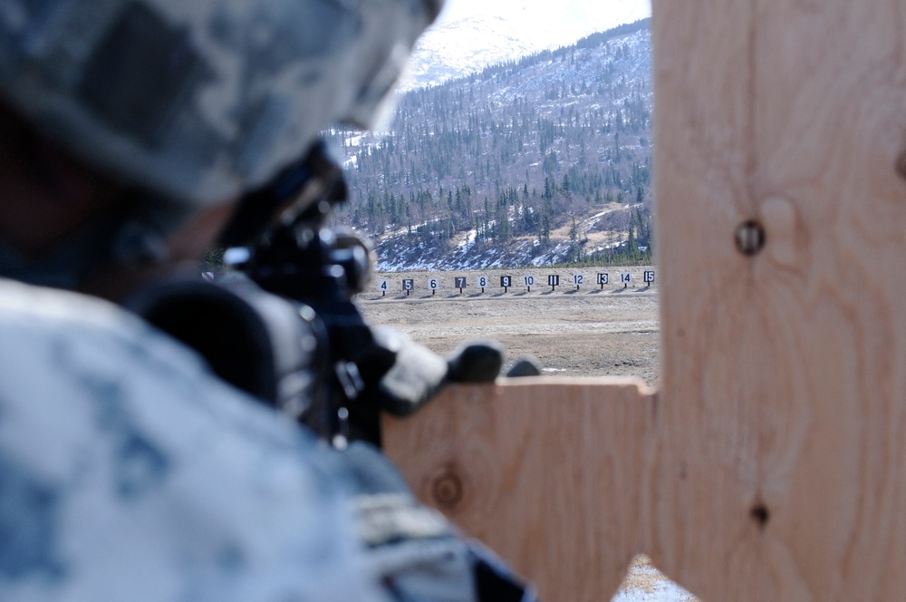 1-40th Cavalry Regiment (Airborne) buddy-team live fire