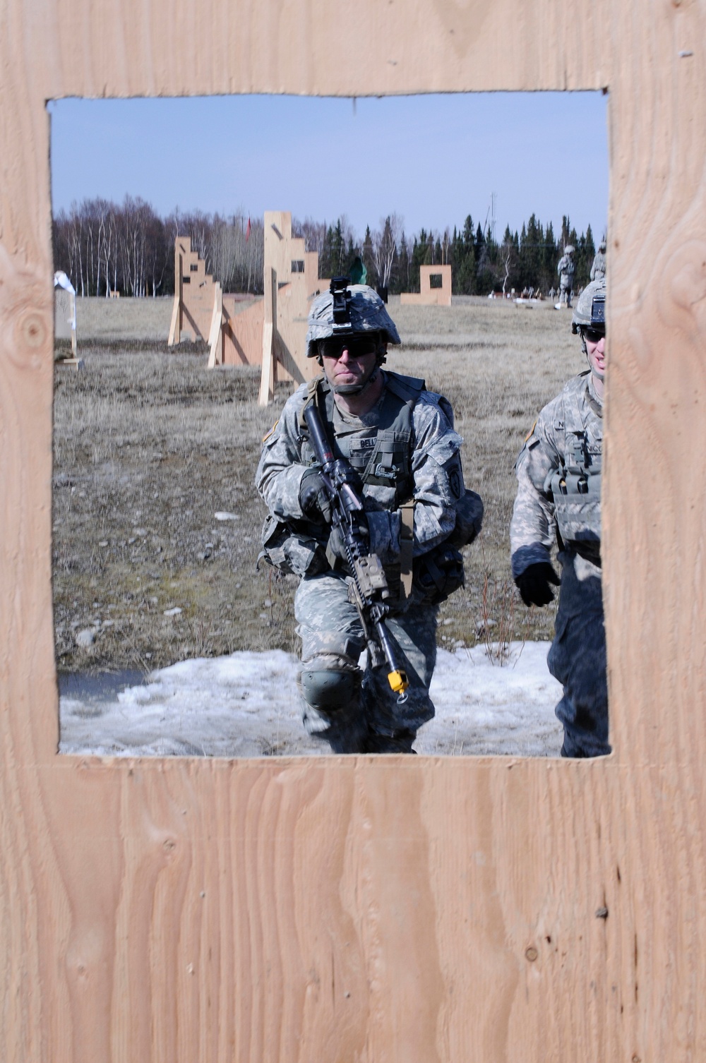 1-40th Cavalry Regiment (Airborne) buddy-team live fire