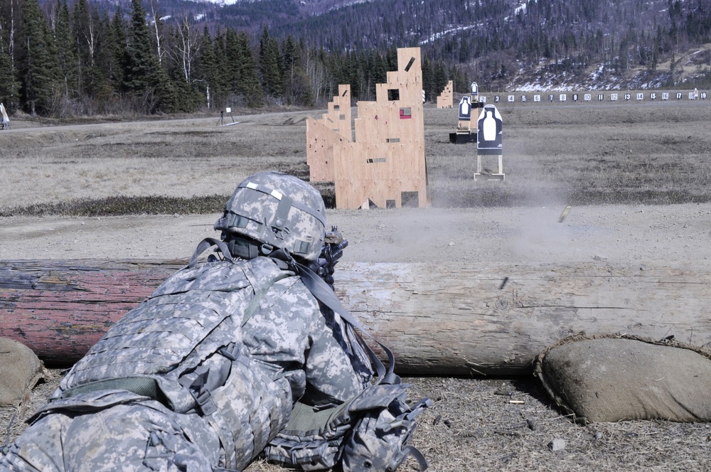 1-40th Cavalry Regiment (Airborne) buddy-team live fire