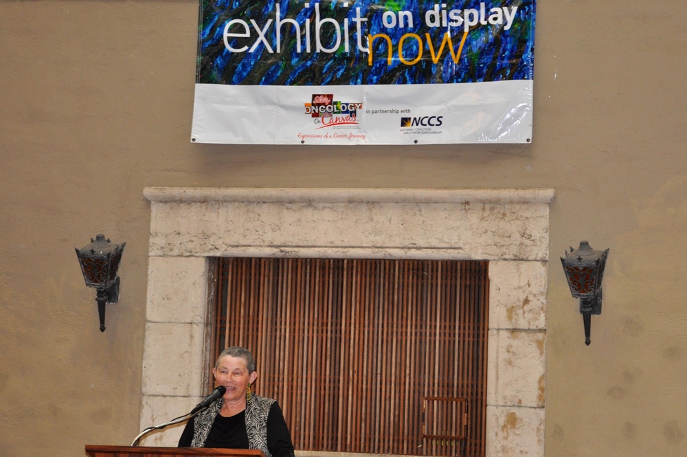 Oncology on Canvas on display