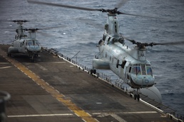 The last leap of the Phrogs: Sea Knight helicopters mark their final days in the Asia-Pacific