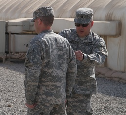 143rd CSSB receives 38th SB deployment patch