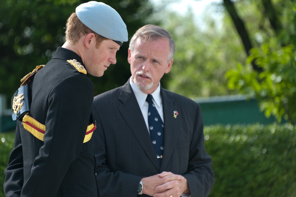Prince Harry of Wales Arlington visit