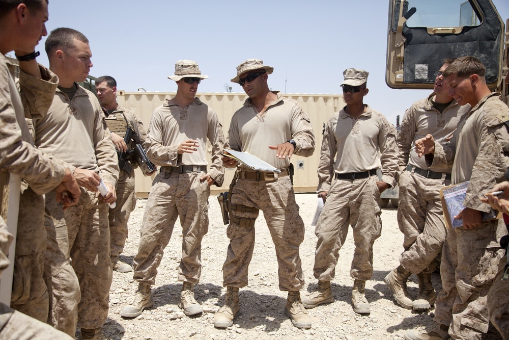 42nd Battalion Georgian Liaison Team 8 conducts resupply and retrograde