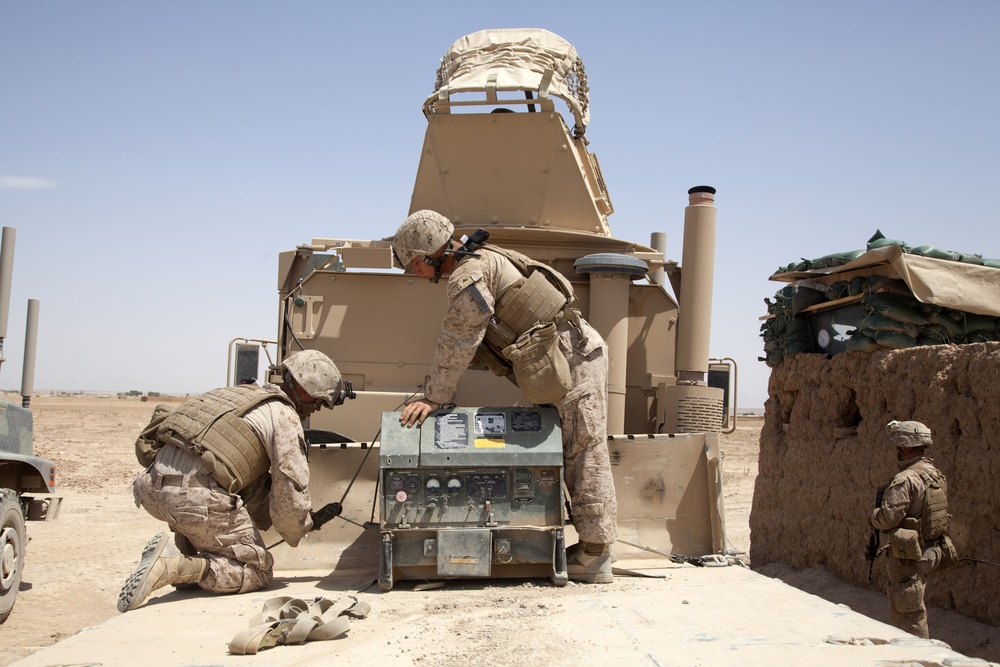 42nd Battalion Georgian Liaison Team 8 conducts resupply and retrograde