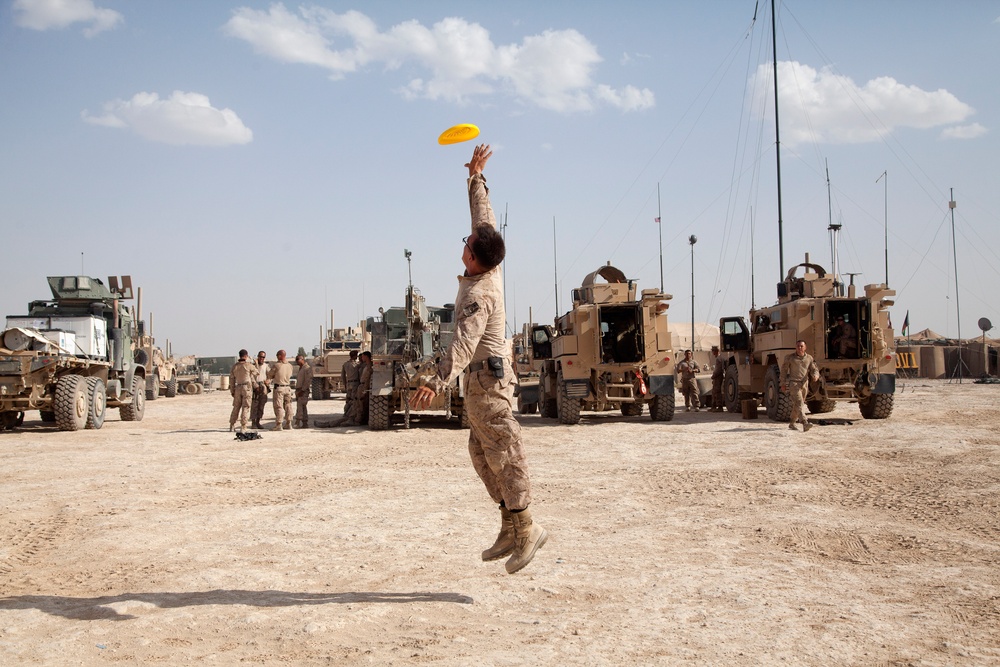 42nd Battalion Georgian Liaison Team 8 conducts resupply and retrograde
