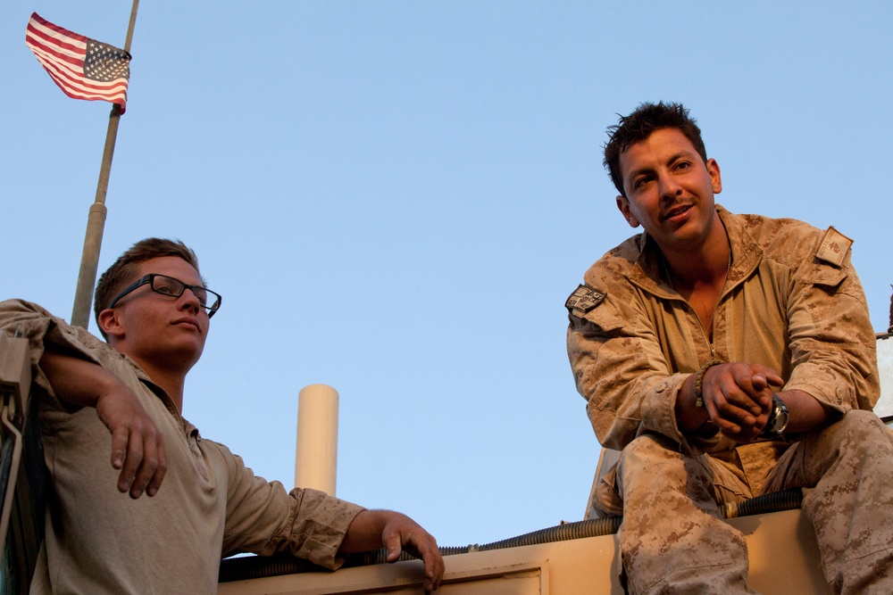 42nd Battalion Georgian Liaison Team 8 conducts resupply and retrograde