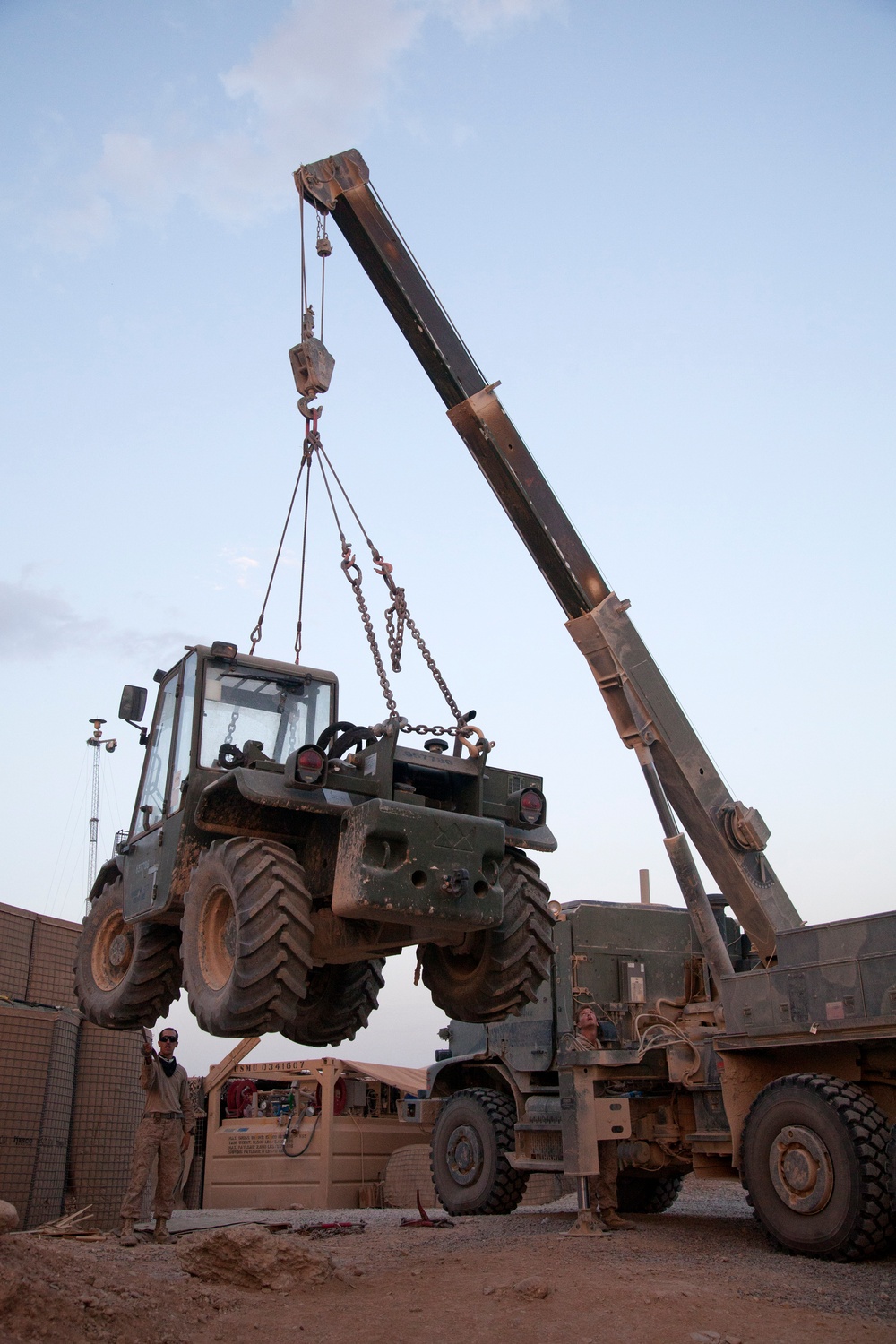 42nd Battalion Georgian Liaison Team 8 conducts resupply and retrograde