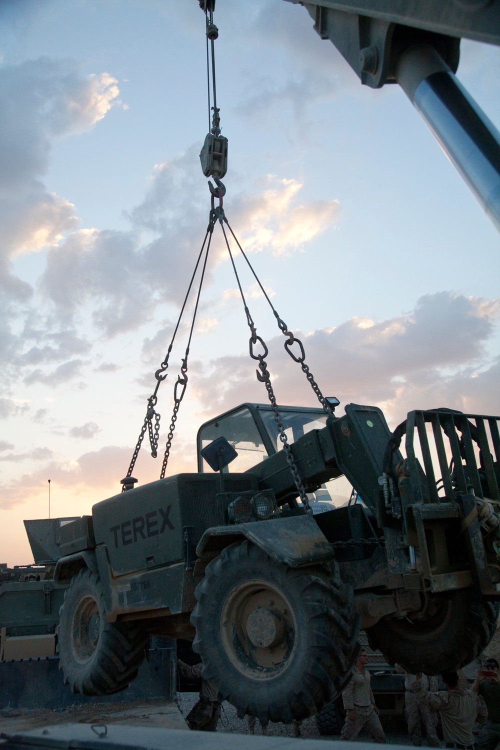 42nd Battalion Georgian Liaison Team 8 conducts resupply and retrograde