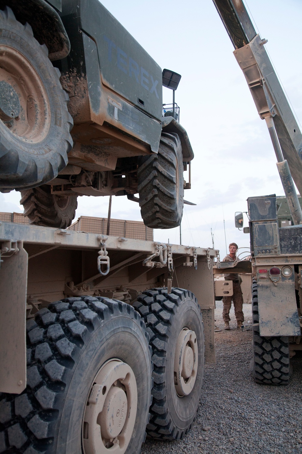 42nd Battalion Georgian Liaison Team 8 conducts resupply and retrograde