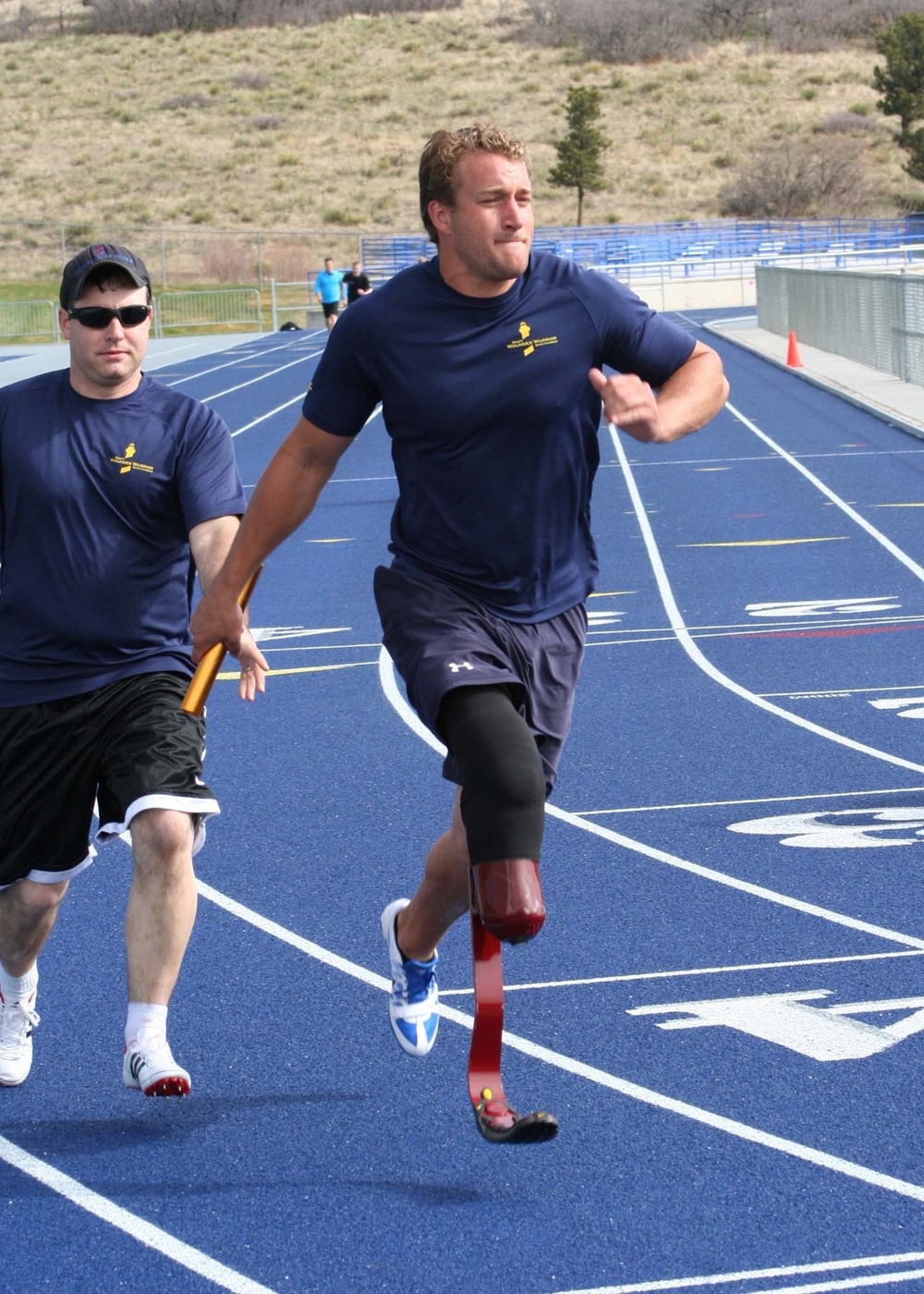 Warrior Games 2013 Track and Field Practice