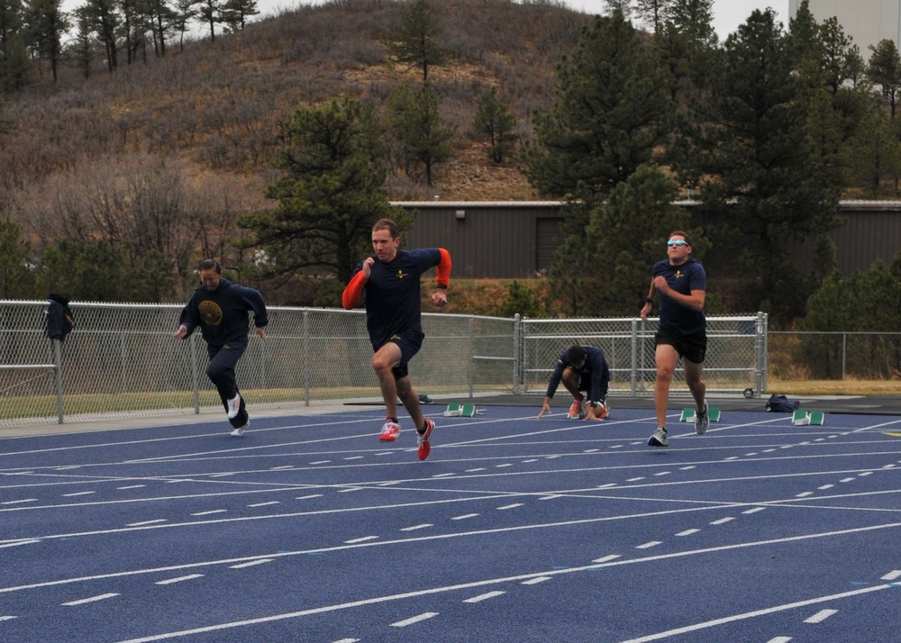 Warrior Games 2013 Track and Field Practice