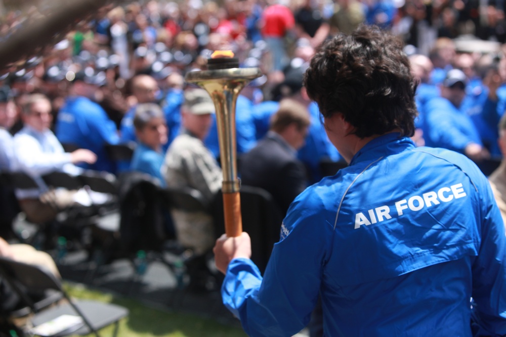 2013 Warrior Games opening ceremony