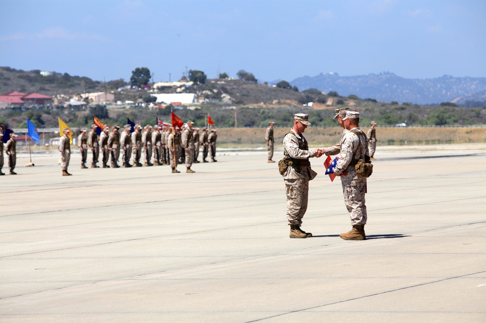 Marine Aircraft Group 39 changes command