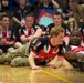 Prince Harry plays sitting volleyball with wounded warriors, Misty May-Treanor