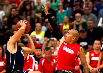 Marines net first basketball win over Navy in Warrior Games 2013