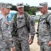 US Army Lt. Gen. Donald M. Campbell Jr. visits the Joint Multinational Readiness Center