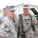 US Army Lt. Gen. Donald M. Campbell Jr. visits the Joint Multinational Readiness Center