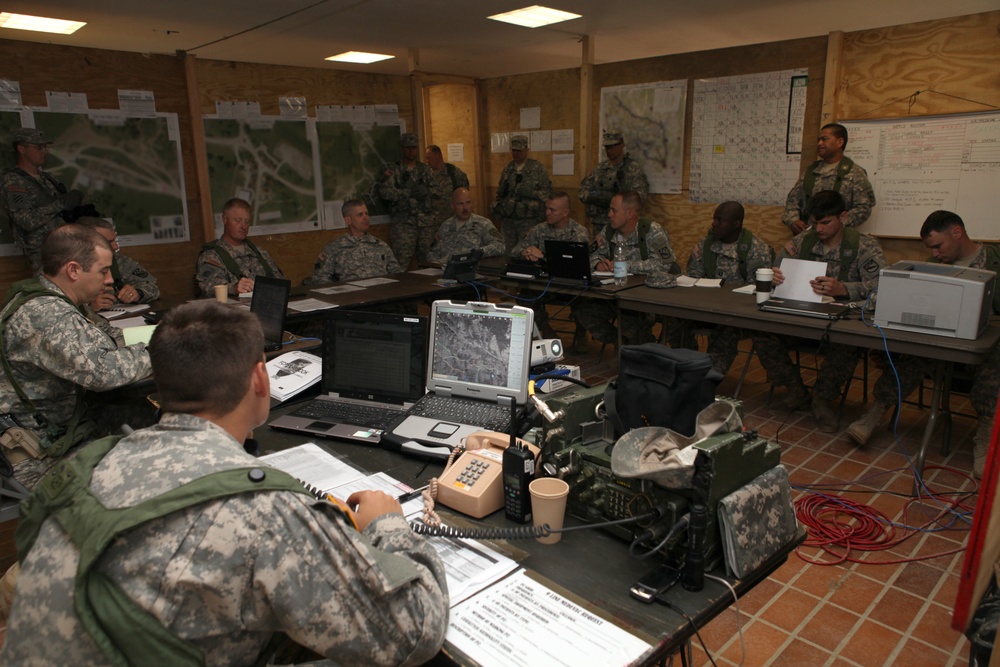 US Army Lt. Gen. Donald M. Campbell Jr. visits the Joint Multinational Readiness Center