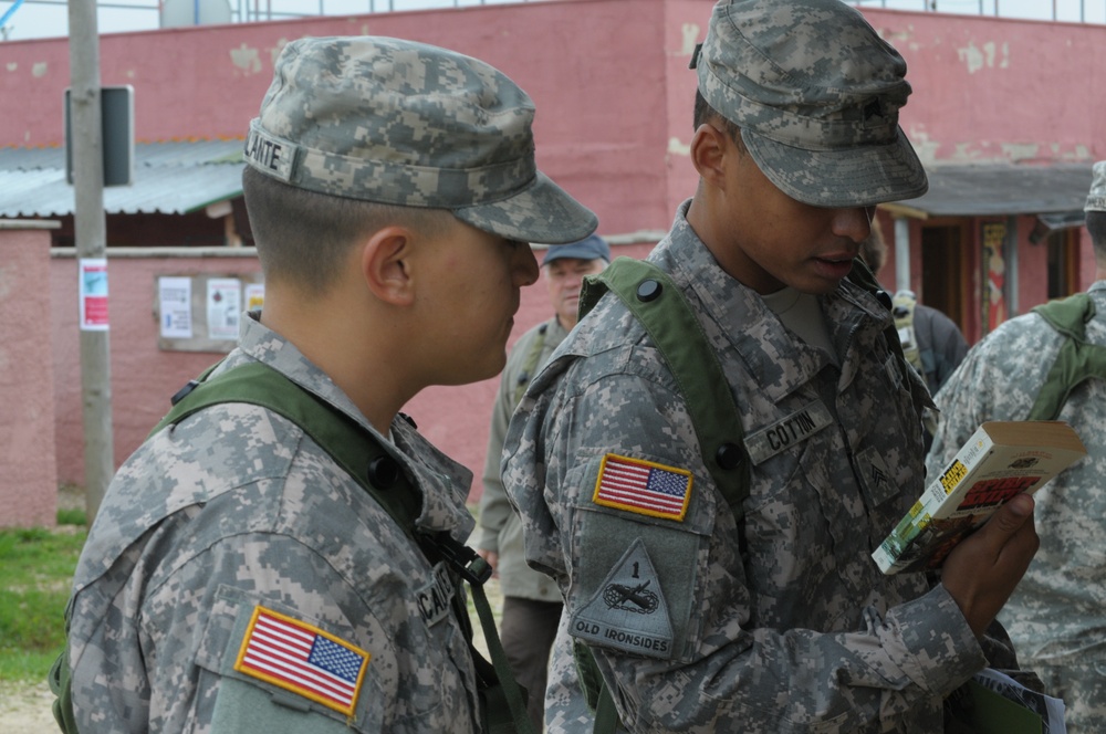 525th Battlefield Surveillance Brigade, Kosovo Force training exercise