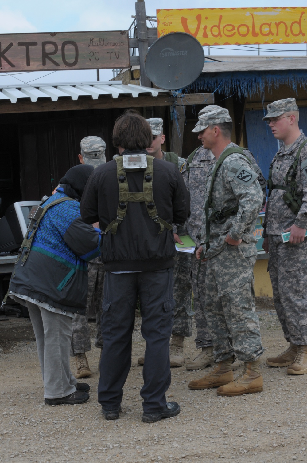 525th Battlefield Surveillance Brigade, Kosovo Force training exercise