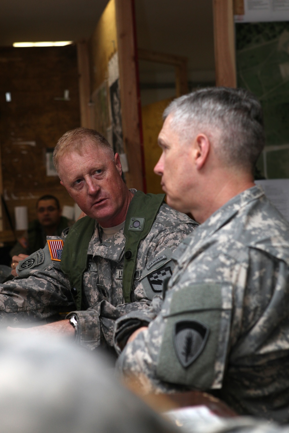 US Army Lt. Gen. Donald M. Campbell Jr. visits the Joint Multinational Readiness Center