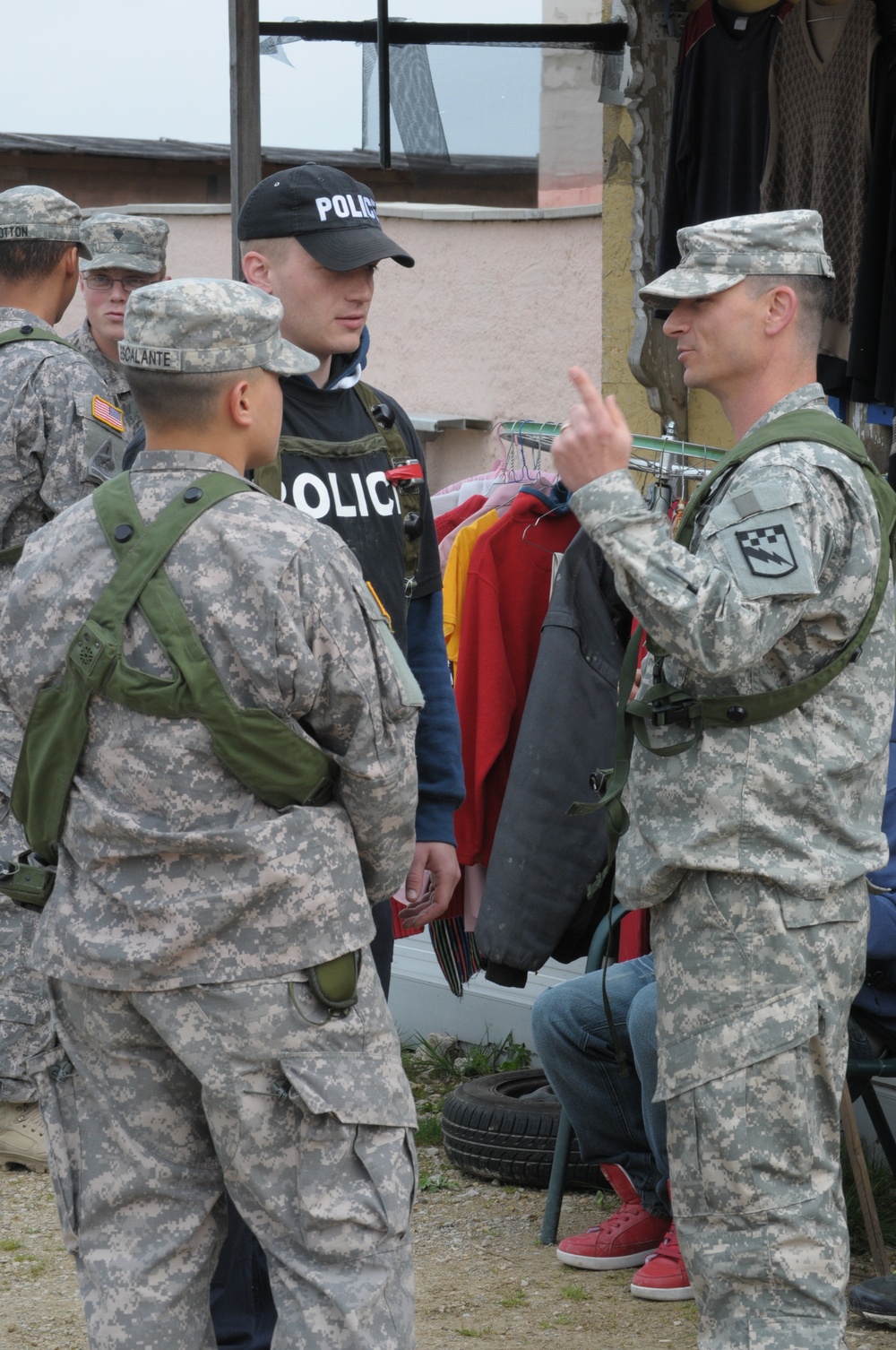 525th Battlefield Surveillance Brigade, Kosovo Force training exercise