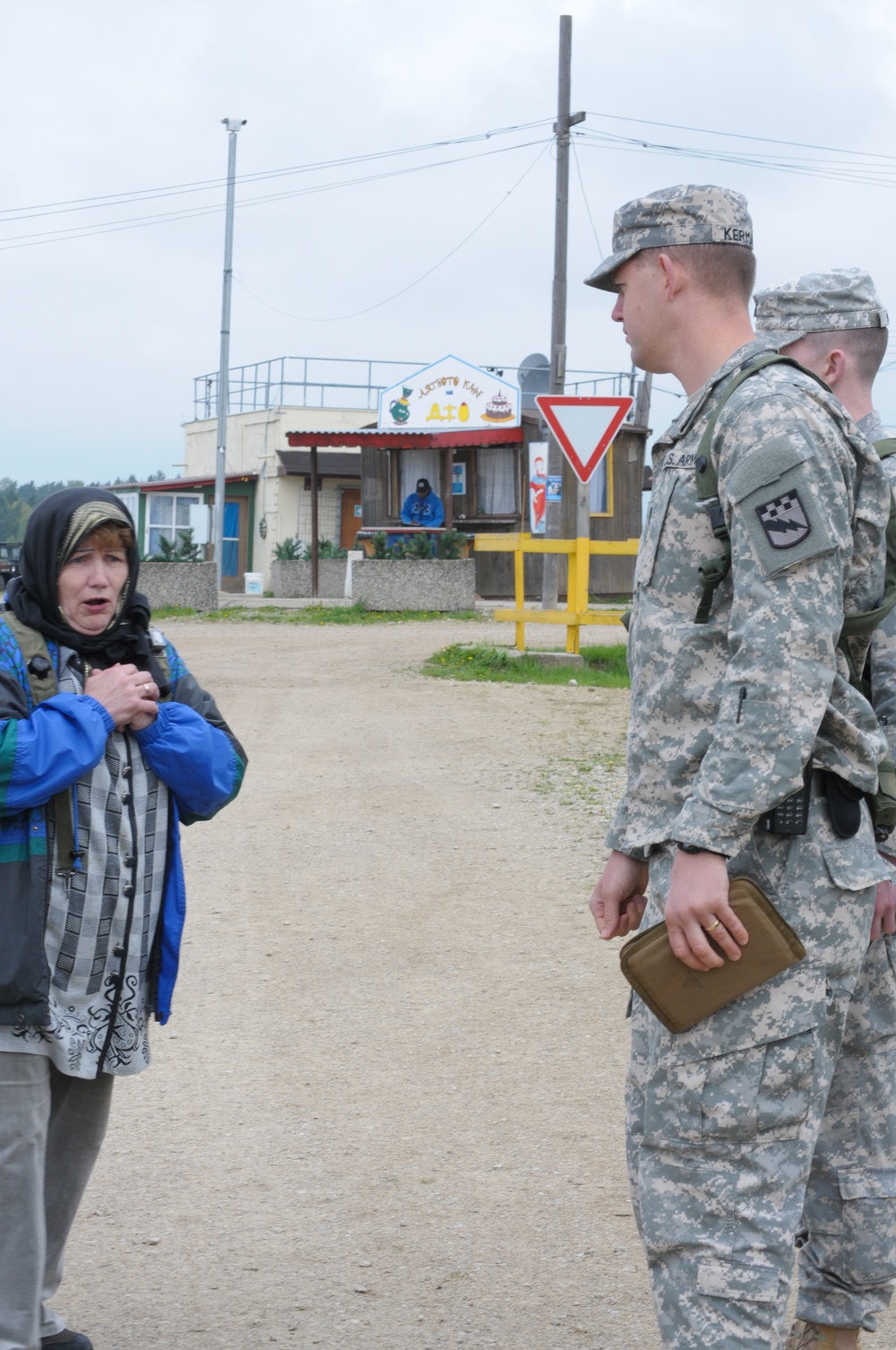 525th Battlefield Surveillance Brigade, Kosovo Force training exercise