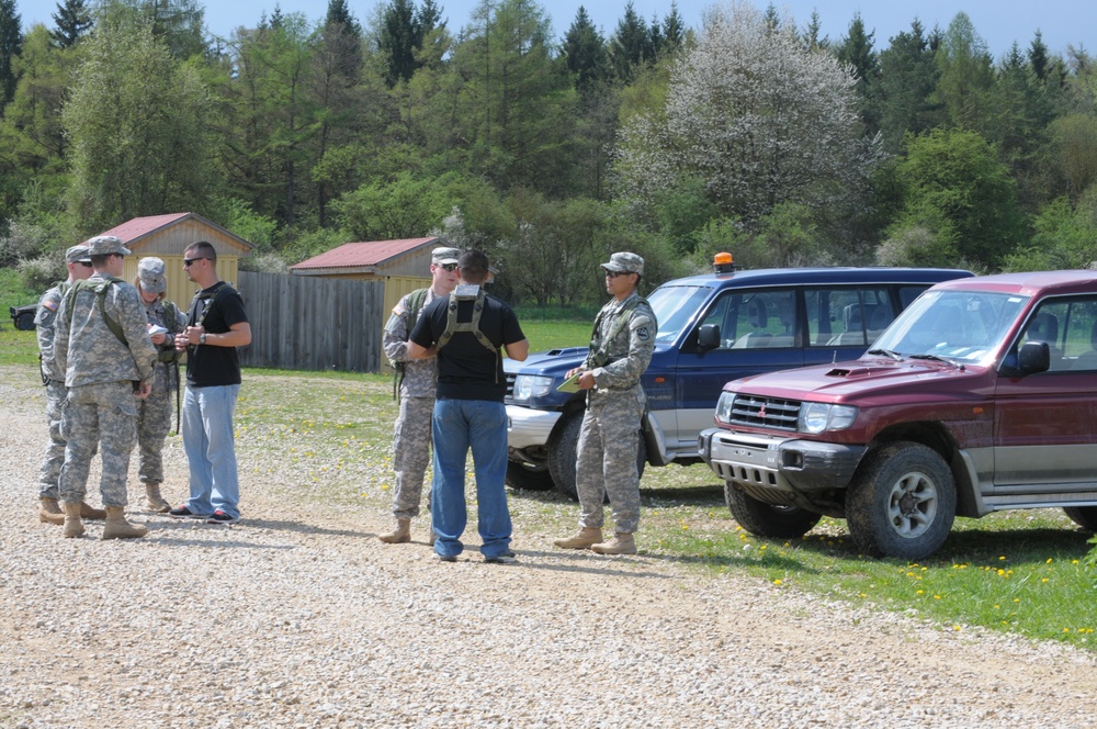 525th Battlefield Surveillence Brigade Kosovo Force Training Exercise