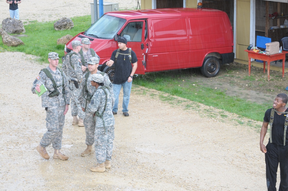 525th Battlefield Surveillence Brigade Kosovo Force Training Exercise