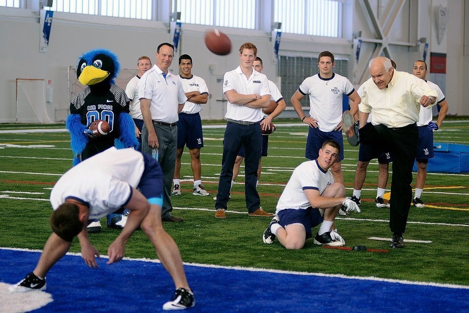 Royalty visits USAFA, provides awareness for Warrior Games