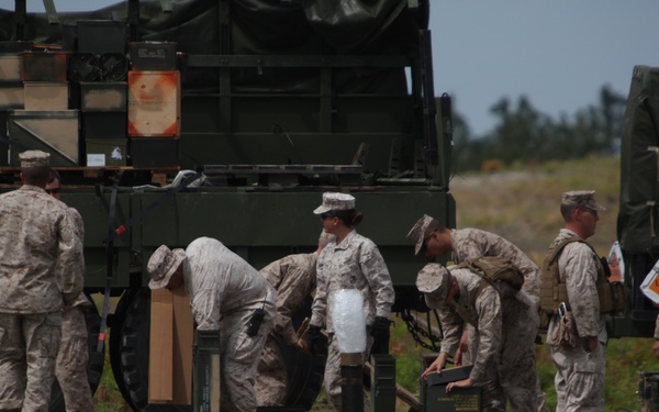 Having a blast: ammunition Marines train with explosives