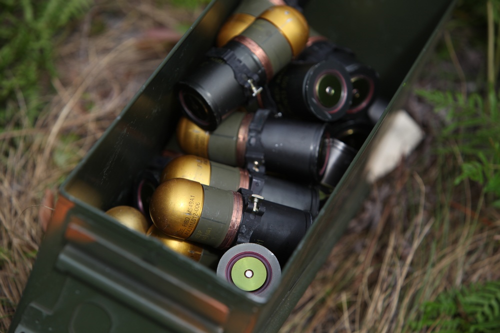 Having a blast: ammunition Marines train with explosives