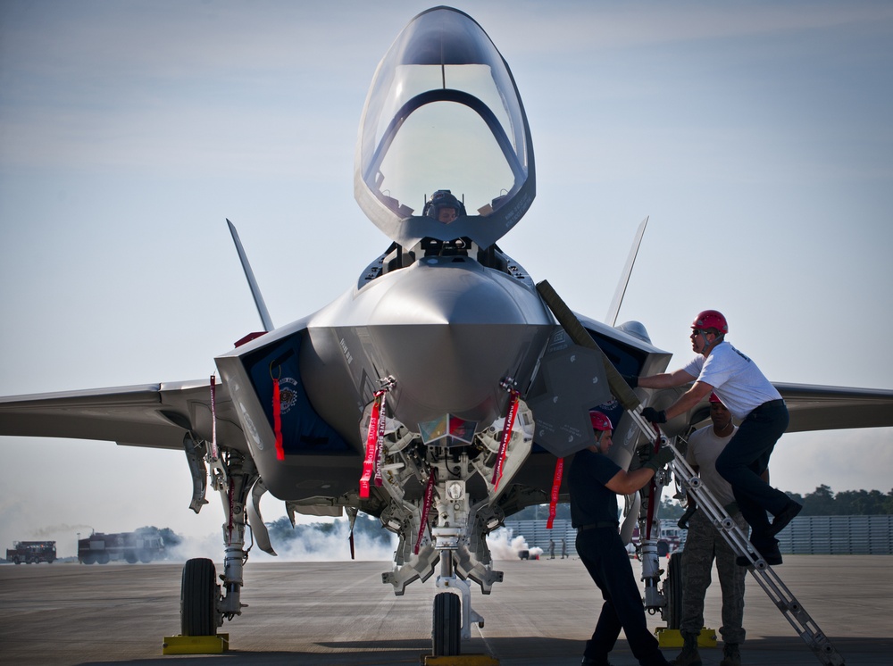 First responders tested in F-35 accident exercise