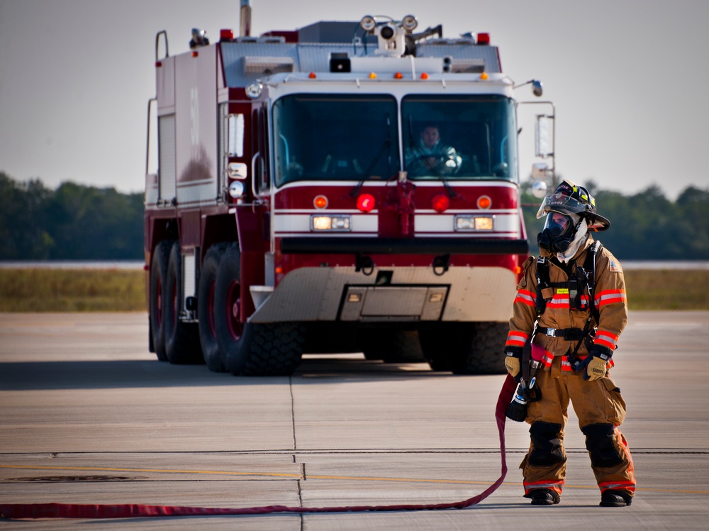 First responders tested in F-35 accident exercise