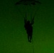 Paratroopers conduct nighttime airborne operations