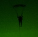Paratroopers conduct nighttime airborne operations