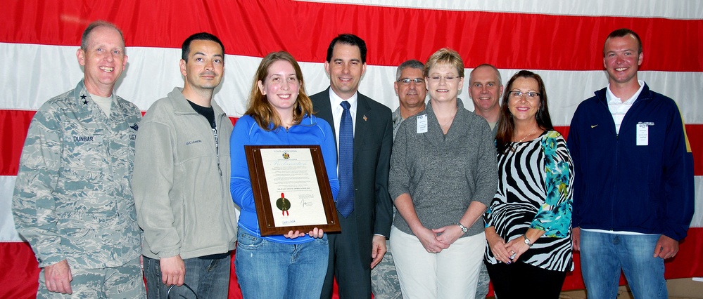 Wisconsin National Guard honors Military Spouse Appreciation Day