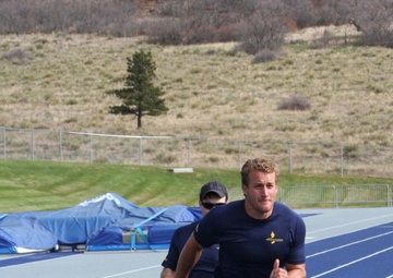 Warrior Games 2013 - Track and Field Practice
