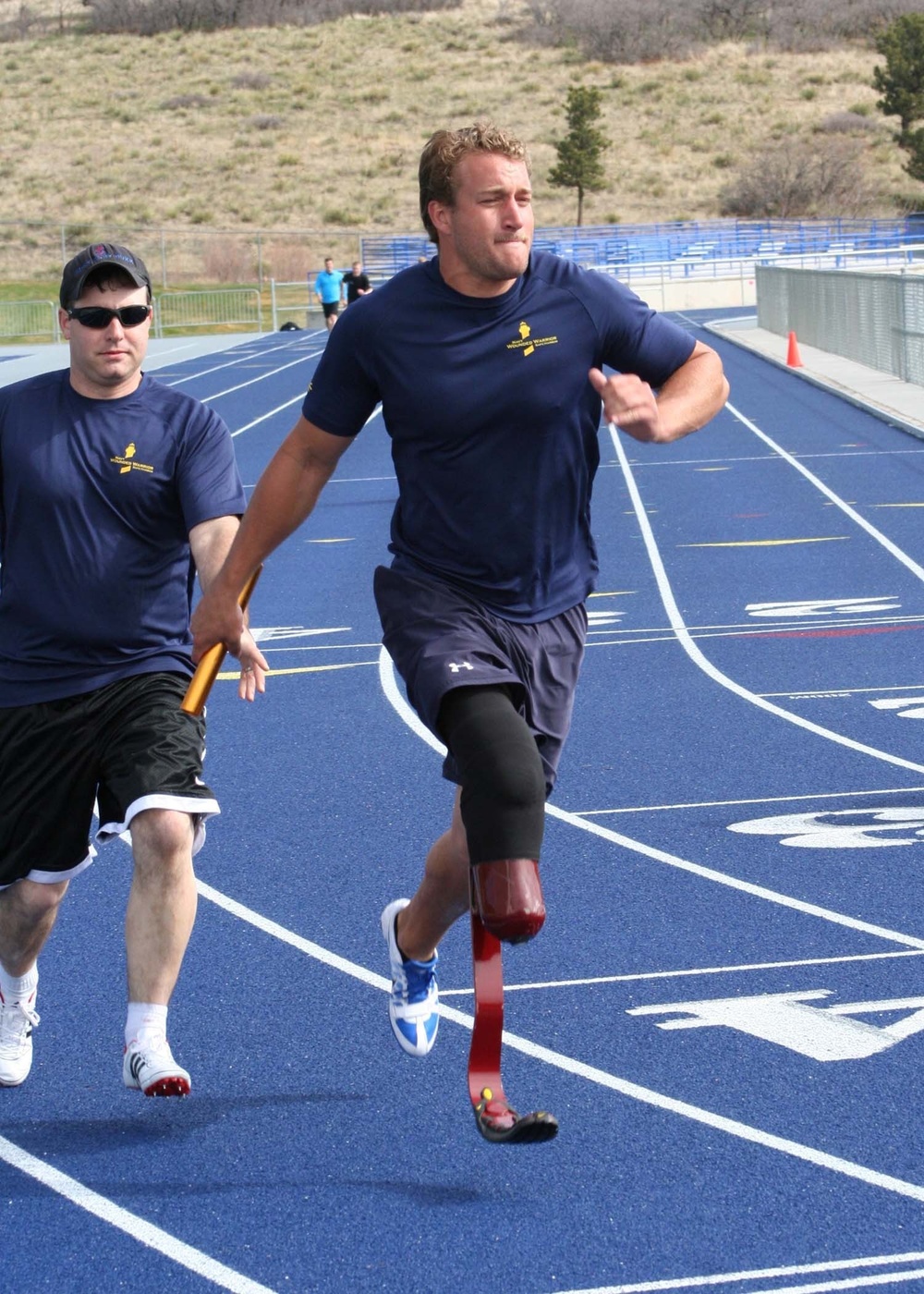 Warrior Games 2013 - Track and Field Practice