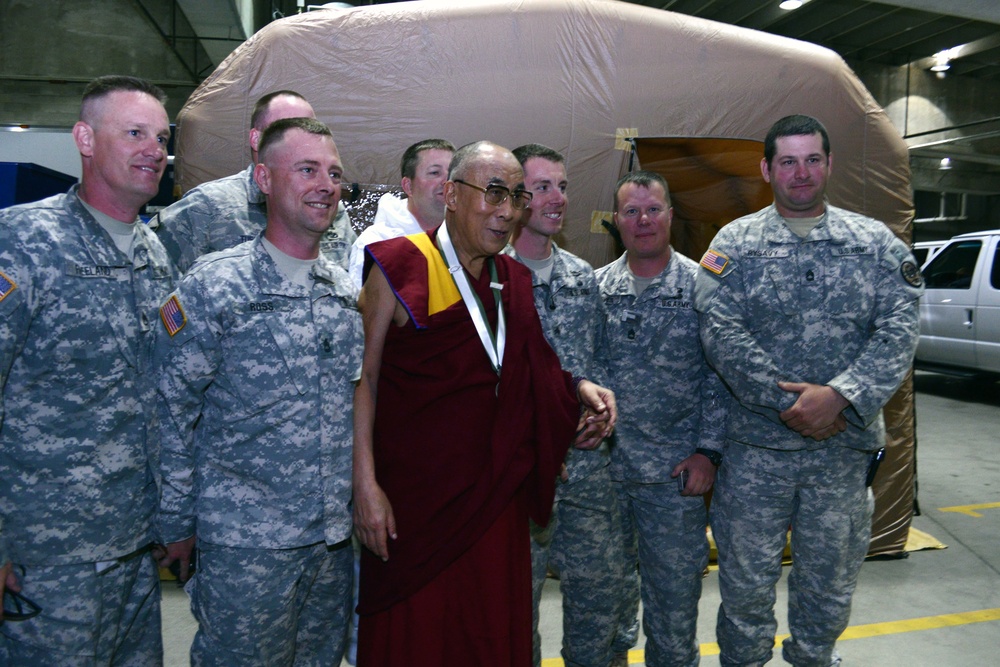 102nd Civil Support Team assists during Dalai Lama visit