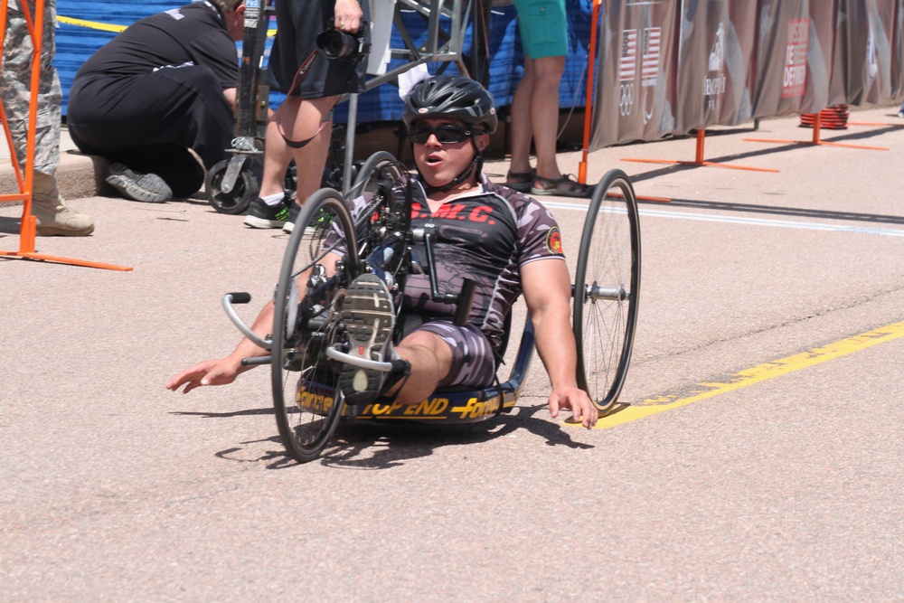 Marines take first gold in Warrior Games